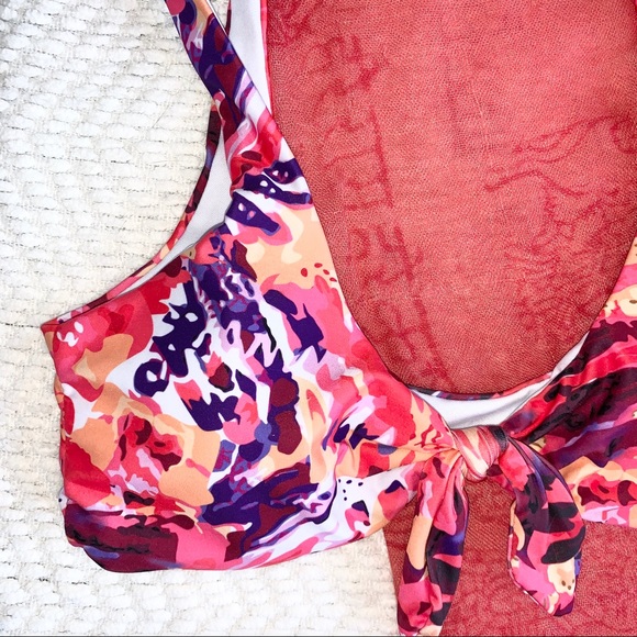 Bikini Top And Bottom Set Multicolor Size Medium - Picture 5 of 15